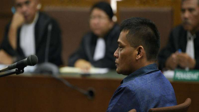 Sidang tuntutan Panitera Pengadilan Negeri Jakarta Utara Rohadi