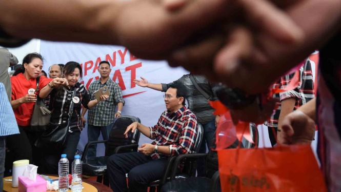 Basuki Tjahaja Purnama alias Ahok di Rumah Lembang.