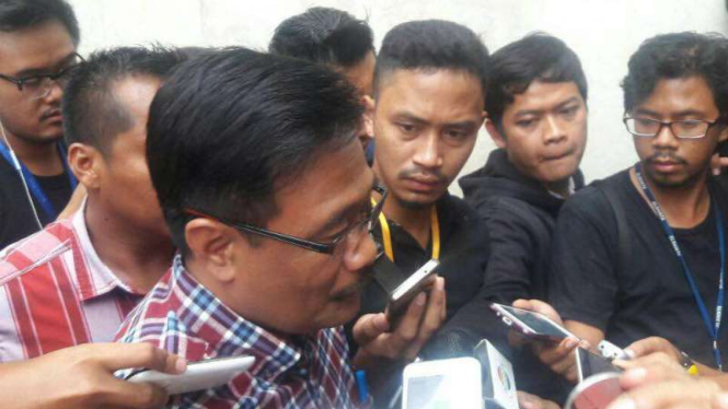 Djarot Saiful Hidayat di Polda Metro Jaya, Senin, 21 November 2016.