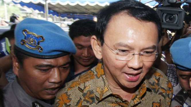 Gubernur DKI Jakarta nonaktif Basuki Tjahaja Purnama alias Ahok.