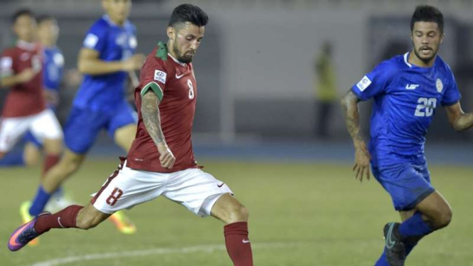 Gelandang timnas Indonesia, Stefano Lilipaly