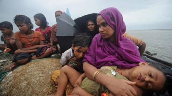 Pegungsi Rohingya.