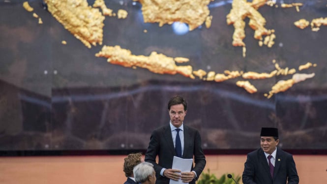 Kunjungan PM Kerajaan Belanda Mark Rutte ke Indonesia