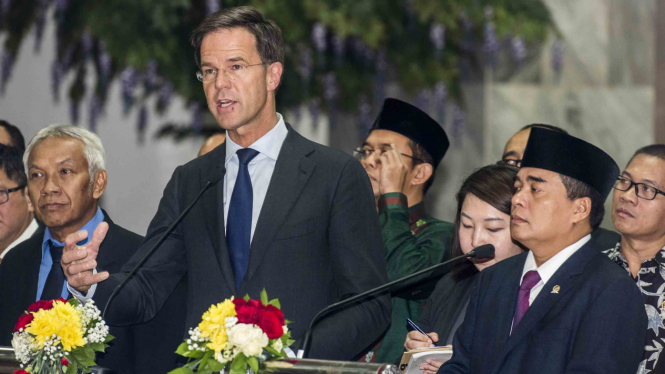 Kunjungan PM Kerajaan Belanda Mark Rutte ke Indonesia