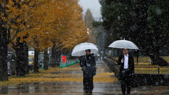 Hujan Salju di Jepang