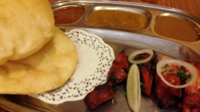 Makanan India.