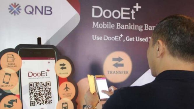 PT Bank QNB Indonesia Tbk luncurkan layanan mobile banking DooEt+