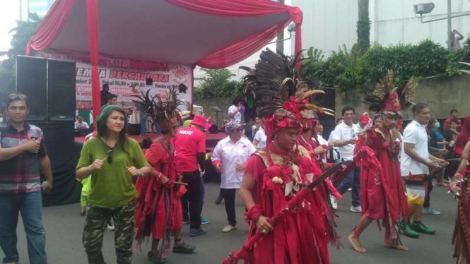 Team Kita Indonesia - Kita Semua Bersaudara (KI-KSB) mengadakan Pagelaran Budaya