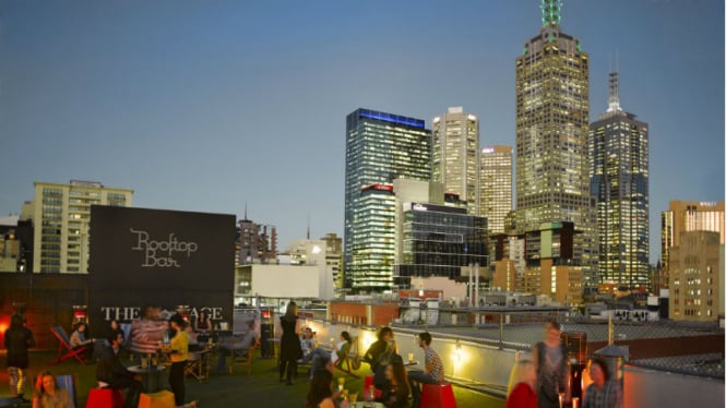 Rooftop Bar, Melbourne, Australia