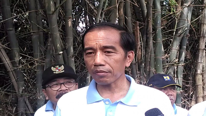 Presiden Joko Widodo di Tuban, Jawa Timur