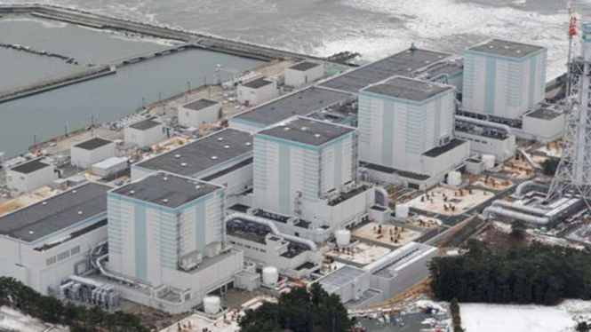 Area reaktor nuklir milik Jepang di Fukushima.