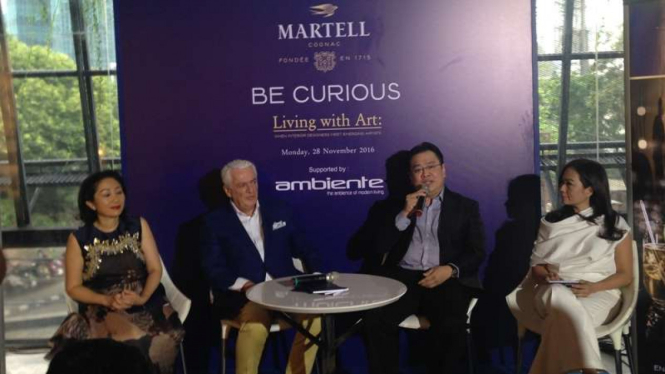 Martell menggelar pameran seni kontemporer bertajuk “Living with Art”