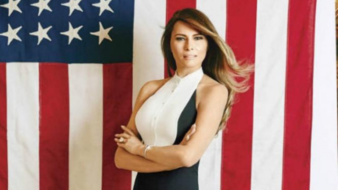 Melania Trump.