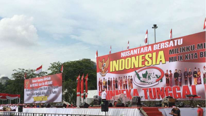 Plt Gubernur Sumarsono di Apel Nasional Nusantara Bersatu