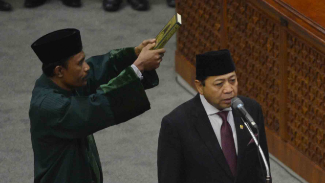 Setya Novanto Jabat Ketua DPR Lagi