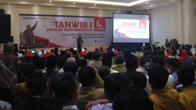 Presiden Joko Widodo tutup Tanwir I Pemuda Muhammadiyah tahun 2016