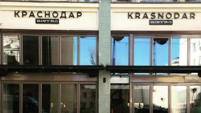 Restoran Krasnodar Bistro yang menyediakan menu daging tikus
