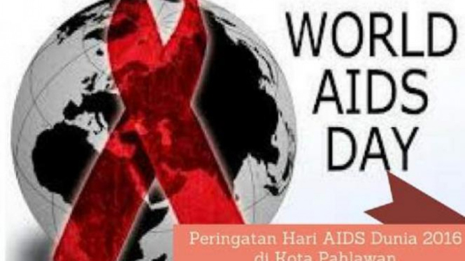 Ilustrasi Hari AIDS Sedunia.