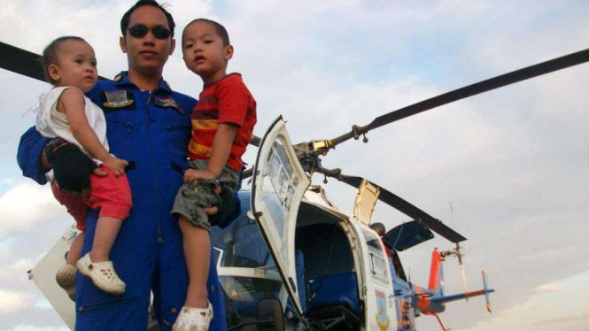 Ajun Komisaris Polisi Safran, satu dari belasan korban pesawat Skytruck milik Polri, yang jatuh di perairan Lingga, Kepulauan Riau.