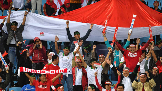 Suporter Timnas Indonesia