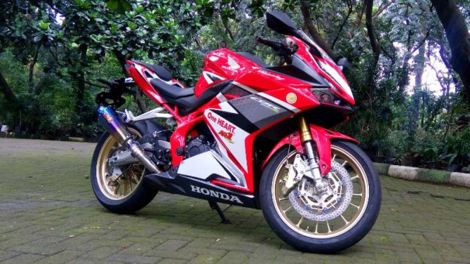 Modifikasi All New Honda CBR250RR. Foto ilustrasi.