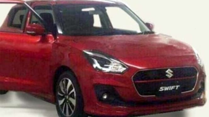 Rendering Suzuki Swift 2017.