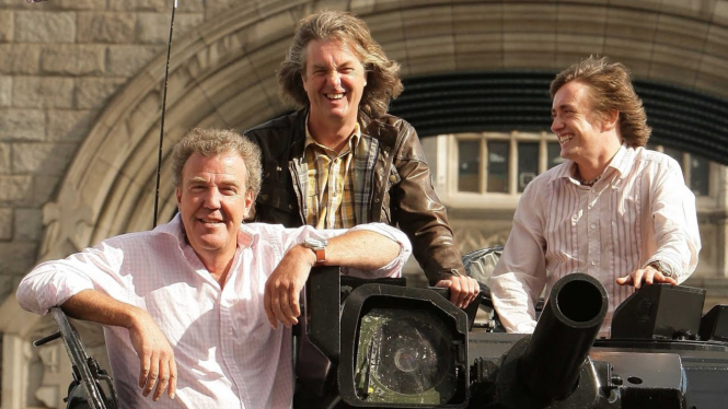 Jeremy Clarkson, James May dan Richard Hammond.