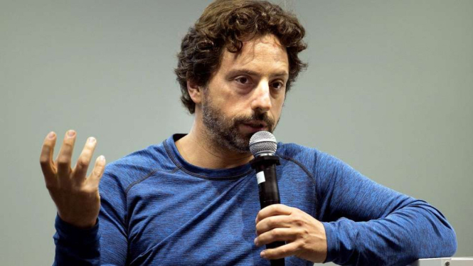 Pendiri Google Sergey Brin.