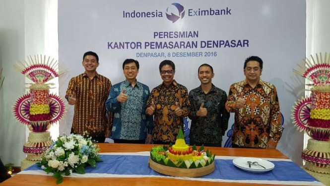 Peresmian kantor pemasaran Indonesia Eximbank Denpasar