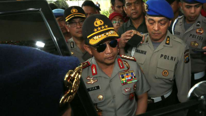 Kepala Polri, Jenderal Tito Karnavian.