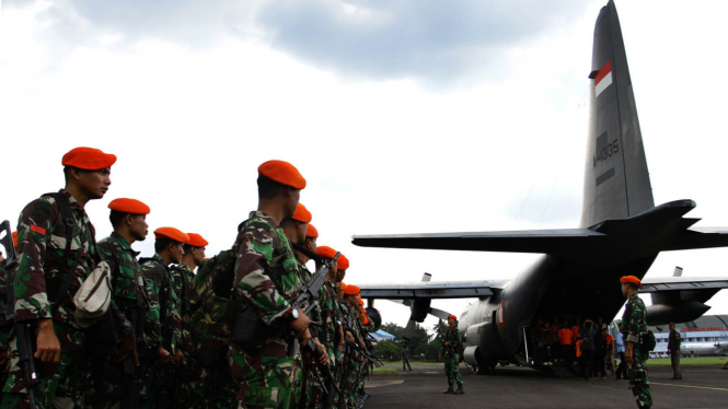 Paskhas TNI AU (Ilustrasi)
