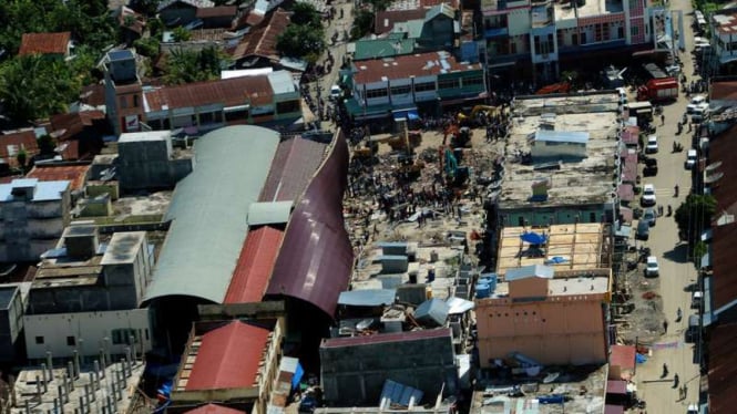 Kondisi kerusakan akibat gempa 6,5 SR di Kabupaten Pidie Jaya Aceh