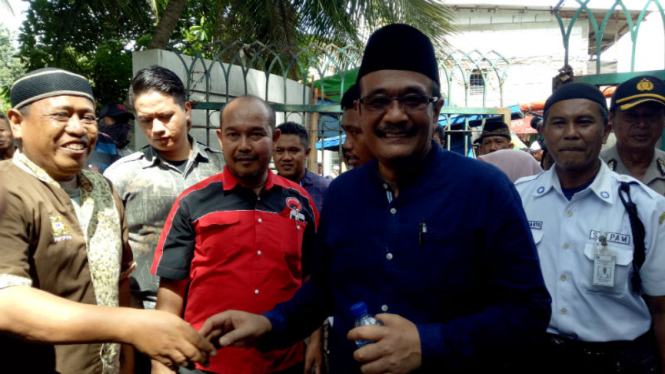 Calon Wakil Gubernur petahana DKI Jakarta, Djarot Saiful Hidayat.
