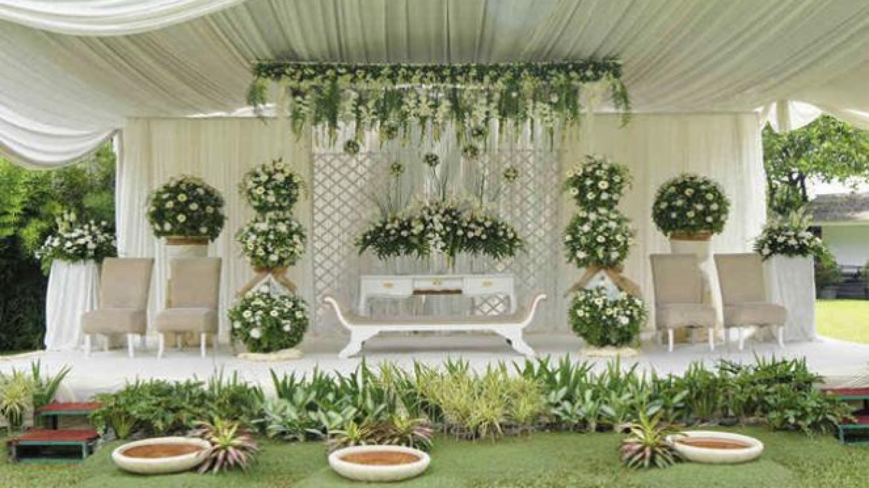 Foto Dekor Nikah Sederhana Terbaru Hd Background Id