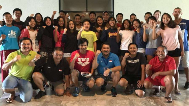 Kontingen Indonesia di 40th SEA Age Group Swimming Championship di Thailand