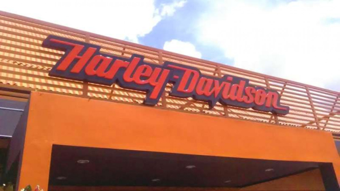 Diler baru Harley-Davidson di Kelapa Gading dibuka, Minggu (11/12).