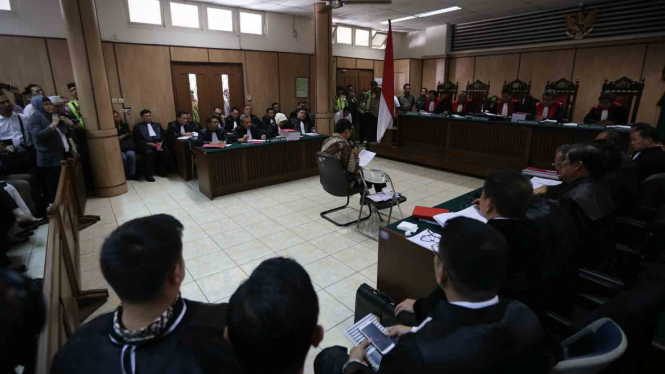 Persidangan perkara penistaan agama Basuki Tjahaja Purnama atau Ahok