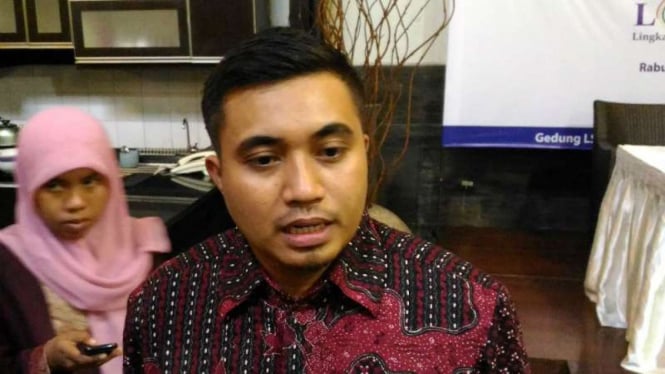 Peneliti Lingkaran Survei Indonesia (LSI-Denny JA)  Adjie Alfaraby. 