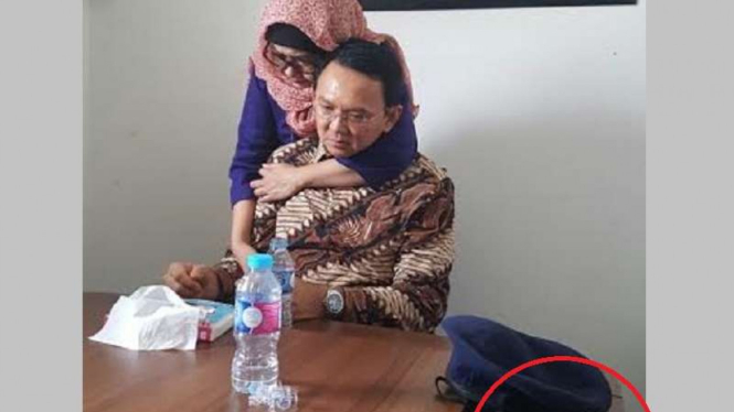 Basuki Tjahaja Purnama alias Ahok di PN Jakarta Utara.