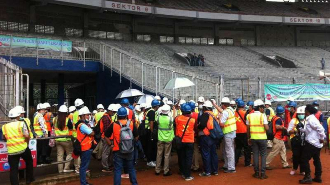 Olympic Council of Asia (OCA) tinjau venue GBK