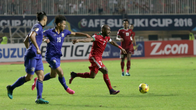  Indonesia Tekuk Thailand 2-1 di Final AFF Leg Pertama