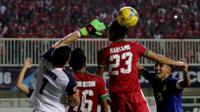 Indonesia Tekuk Thailand 2-1 di Final AFF Leg Pertama