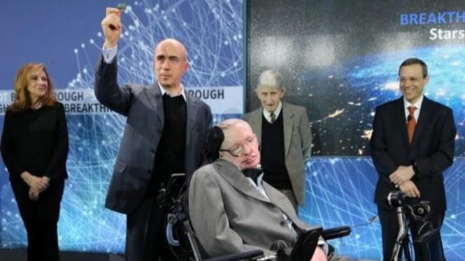 Profesor Stephen Hawking dan NASA.