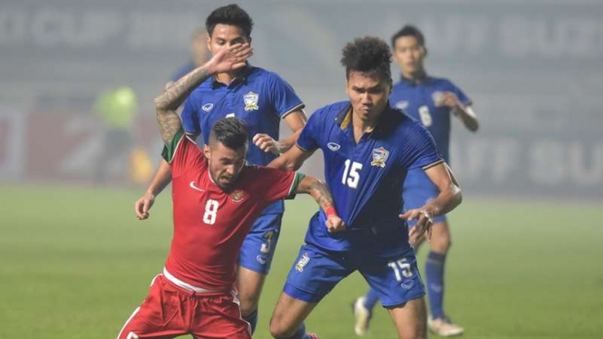 Pertandingan final leg 2 Piala AFF 2016 antara Indonesia kontra Thailand