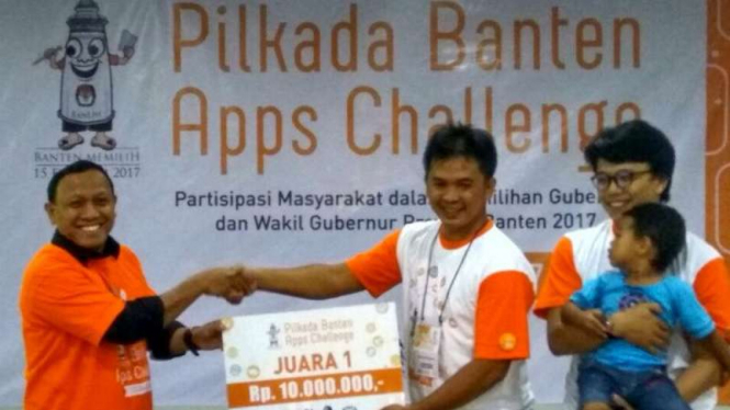 Aplikasi Sedanten Juara Pertama di Pilkada Banten Apps Challange 2017