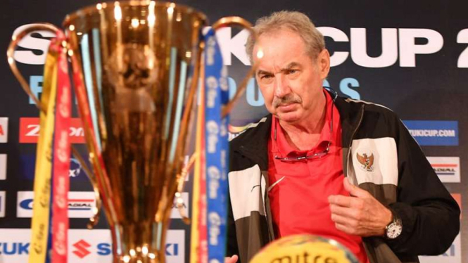 Mantan pelatih Timnas Indonesia, Alfred Riedl