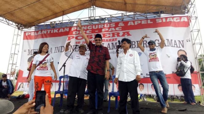 Kandidat wakil gubernur petahana DKI Jakarta Djarot Saiful Hidayat 
