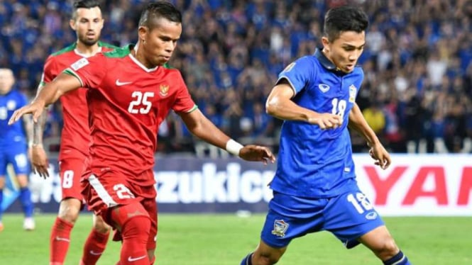 Pemain Thailand, Chanathip Songkrasin, di final Piala AFF 2016