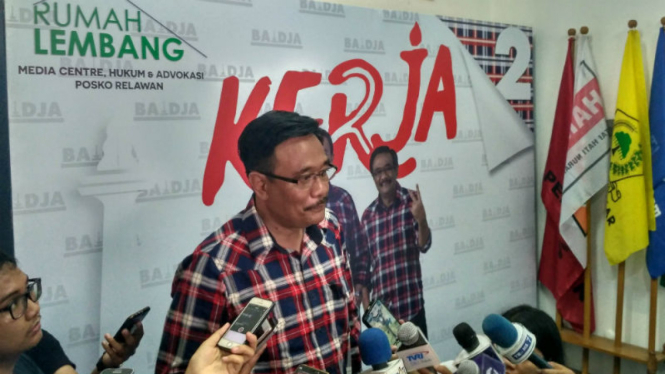 Calon Wakil Gubernur DKI Jakarta, Djarot Saiful Hidayat.