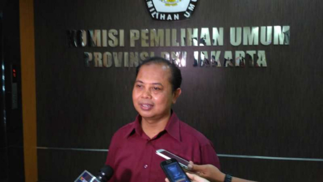 Ketua KPU DKI Jakarta, Sumarno.